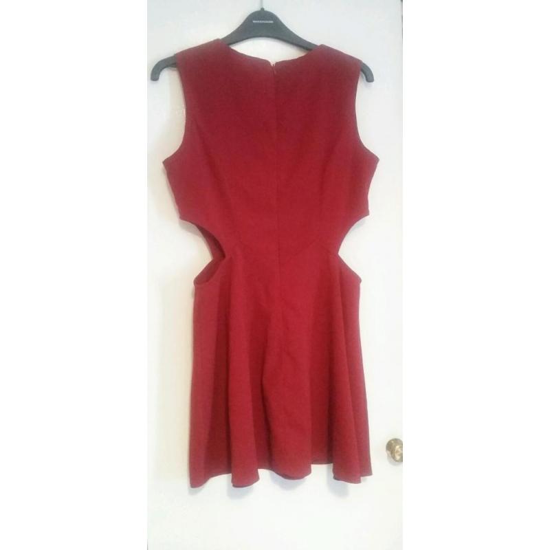 Red dress in excellent condition