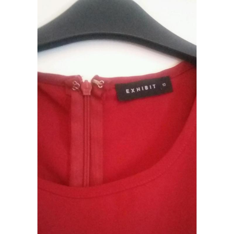 Red dress in excellent condition