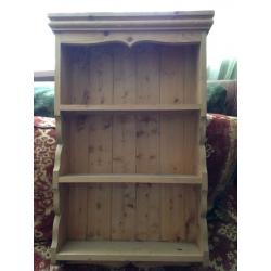 Solid Pine wooden wall shelf