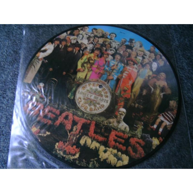 the beatles,Picture disc.