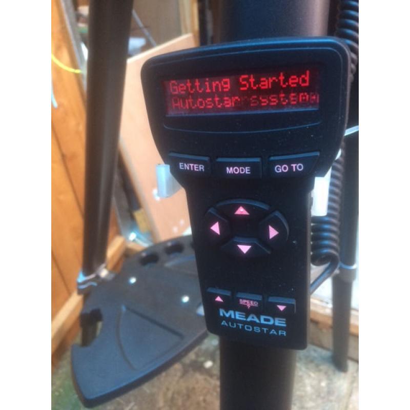 Telescope meade 2080 auto finder 3"
