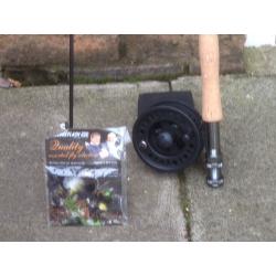 Junior fly fishing kit.