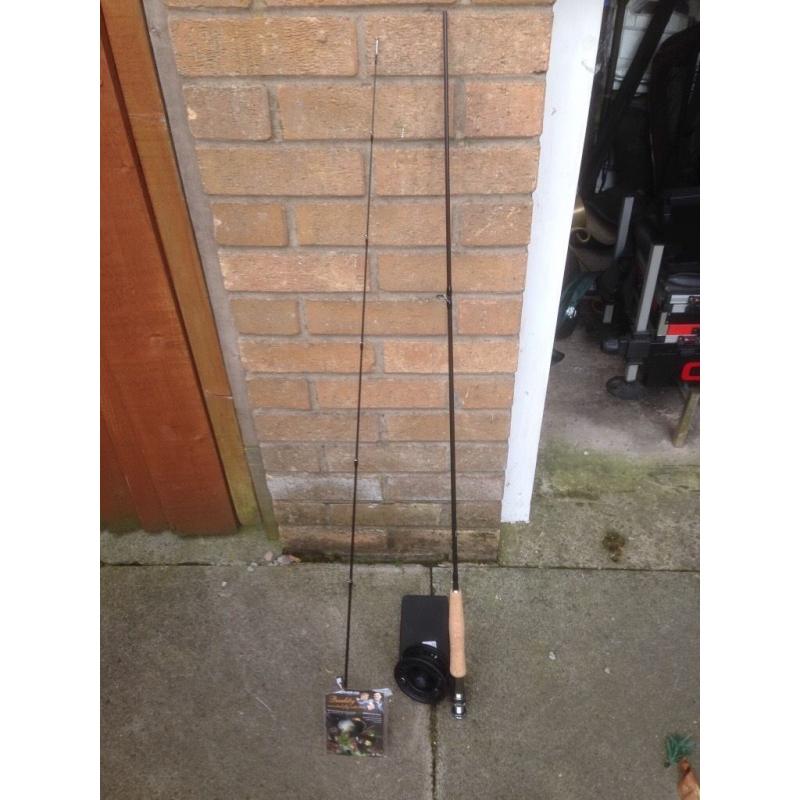 Junior fly fishing kit.
