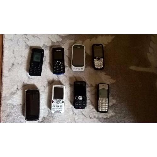 several phones some work perfect some have a fault on them