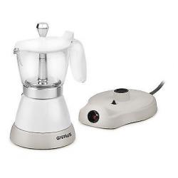 Compact Coffee/Espresso Maker Moka Italian Stove Top Styled Electric