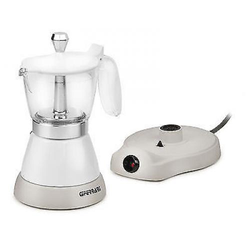Compact Coffee/Espresso Maker Moka Italian Stove Top Styled Electric