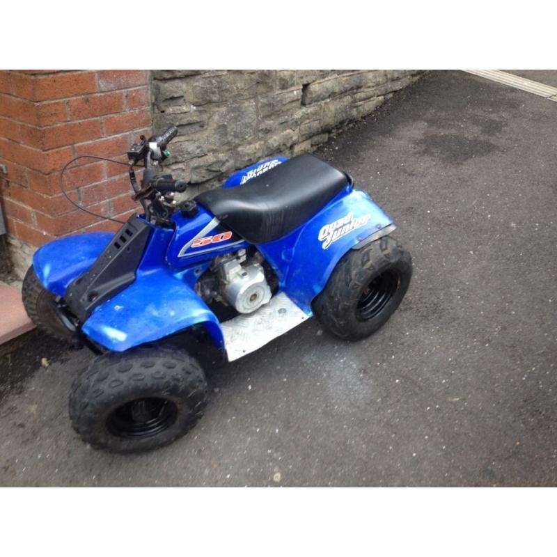 Lt50 quad with pit bike 110 engine