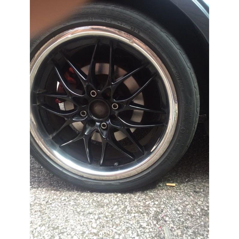 Multi stud alloys fits most 4 stud cars