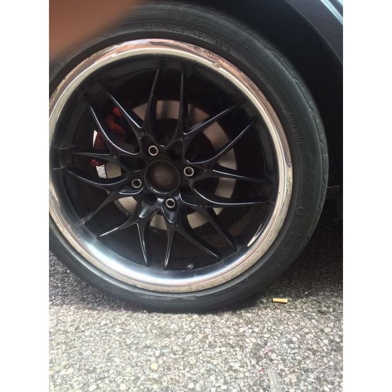 Multi stud alloys fits most 4 stud cars