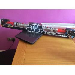 Star Wars Darth maul light sabre and mask