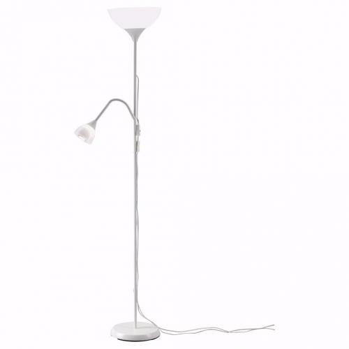 Tall Ikea free standing double floor lamp