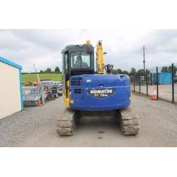 KOMATSU PC78MR-6 8 TON ZERO TAIL EXCAVATOR
