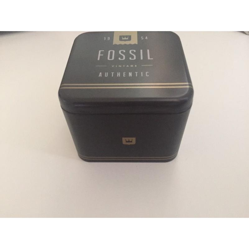Fossil Machine Chronograph FS4065 Black Silicone Watch