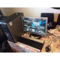 DELL WIFI PC WITH OFFICE AND KODI MEDIA +WEBCAM AND SPEAKERS
