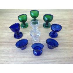 10 Vintage Eye Wash Cups