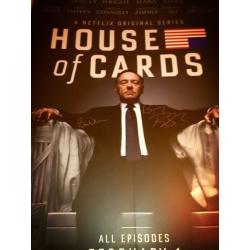 House of Cards signed billboard