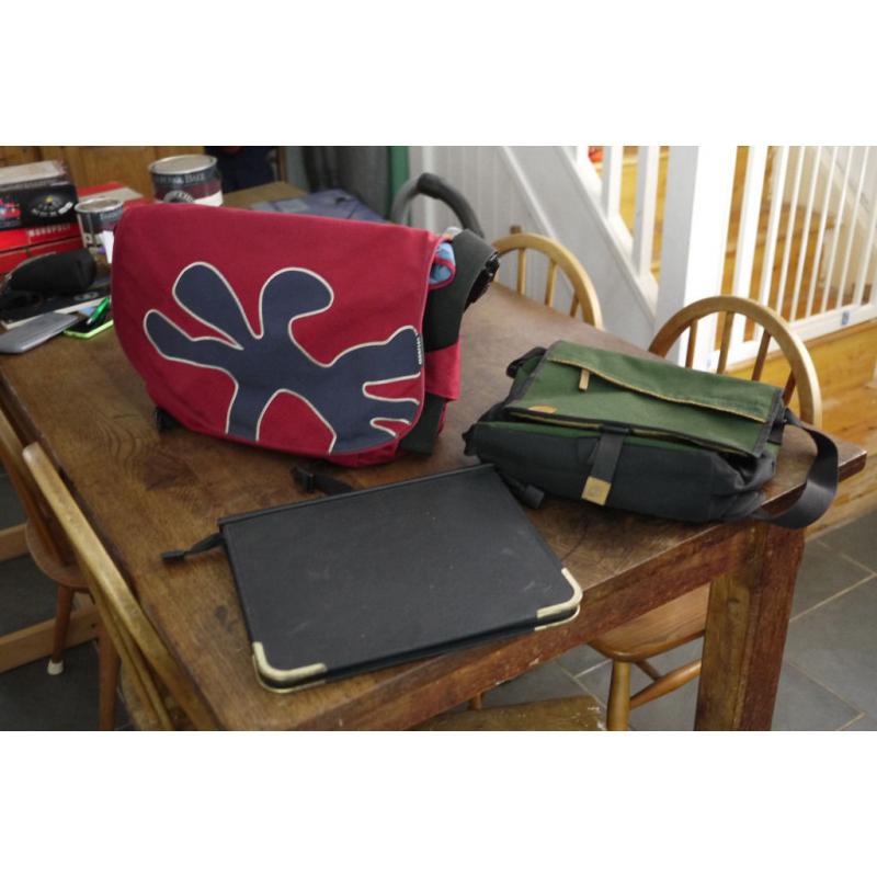 Crumpler and Timberland Messenger Bags