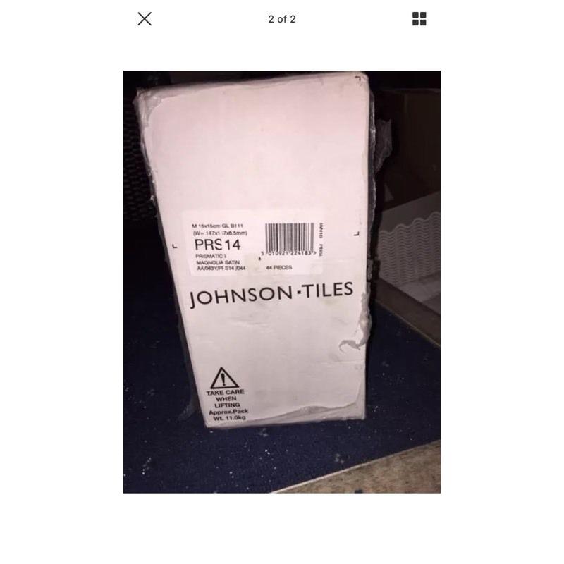Box of magnolia tiles