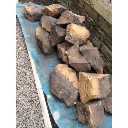 Stones for rockery or building project. Free to anyone who can collect.