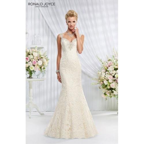 Stunning Ronald Joyce "Elizabeth" Designer Wedding Gown