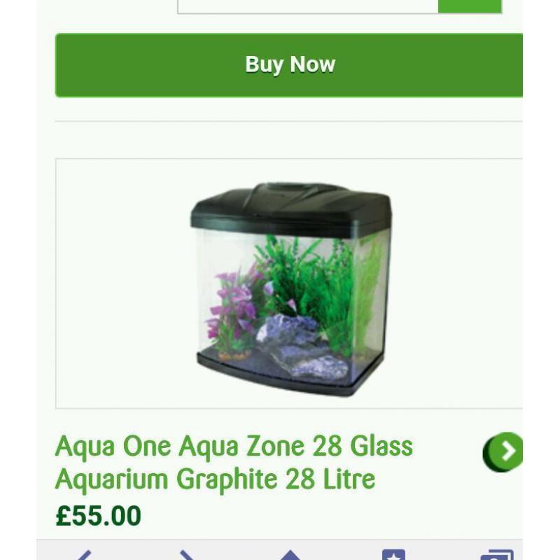 Small fish tank great condition