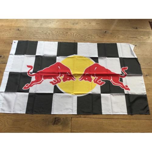 Red bull racing workshop flag banner f1