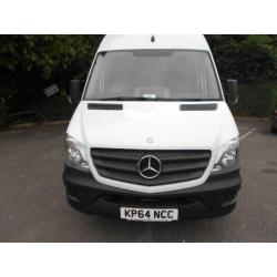 Mercedes-Benz Sprinter 313 CDI MWB 3.5T HIGH ROOF VAN DIESEL MANUAL WHITE (2014)