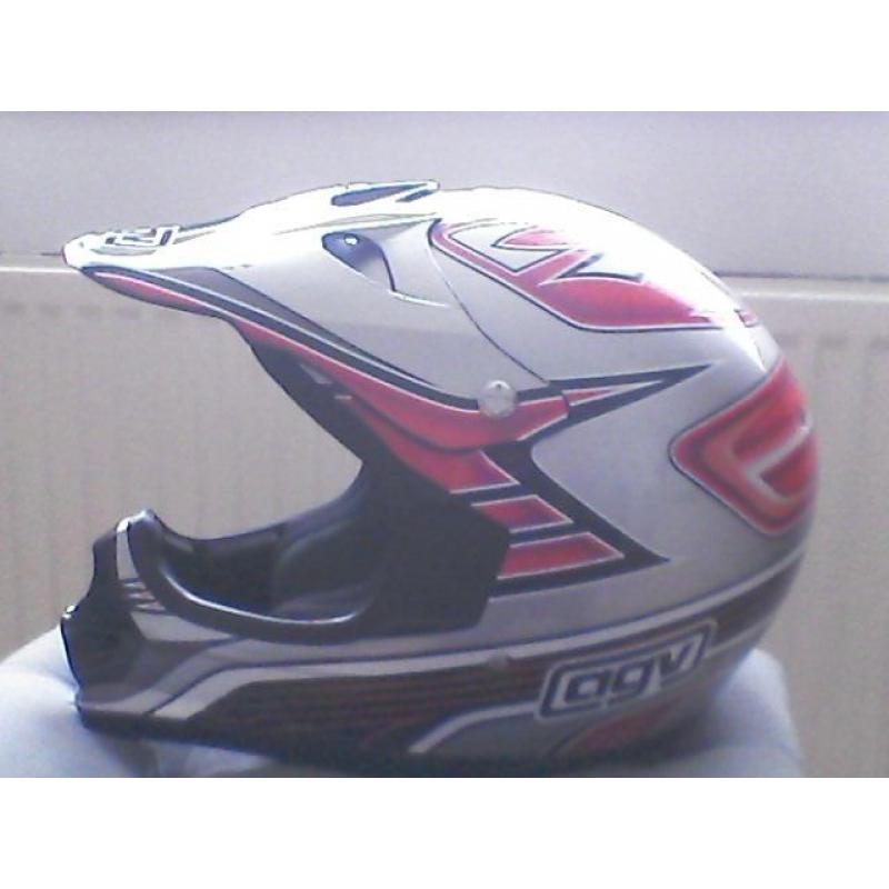 Motocross crash helmet like new size small.