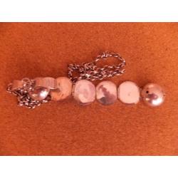 silver ball & silver chain