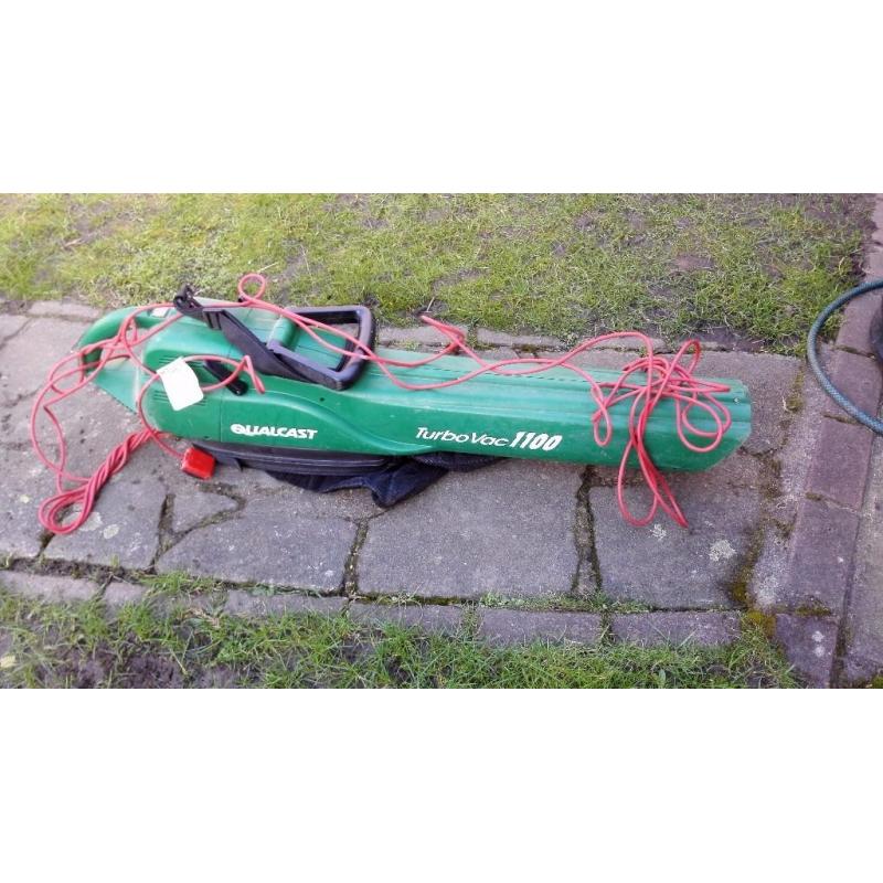 Qualcast leaf blower / vacuum - Turbovac 1100