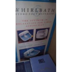 carmen whirle bath and foot massager
