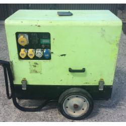Pramac diesel generator 6kva