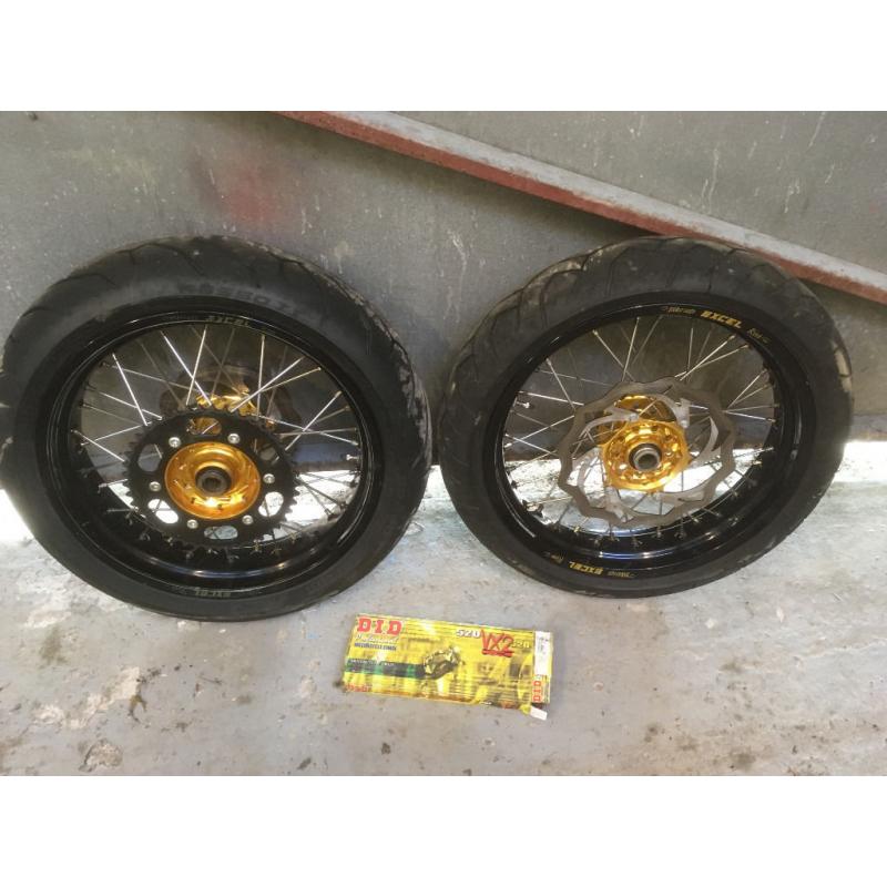 Supermoto wheels KTM Husqvarna Husaberg