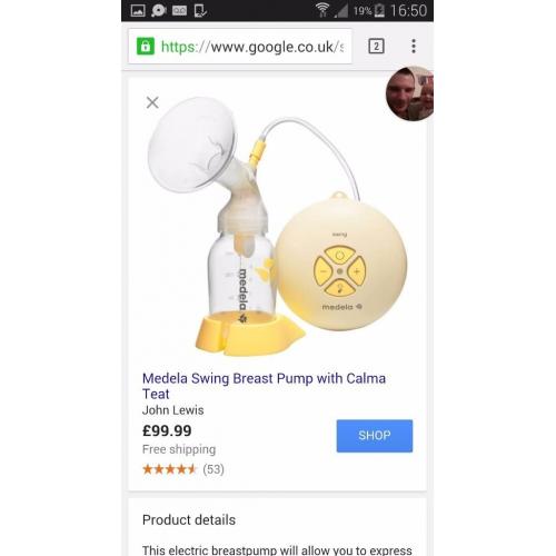 Medela electric breast pump