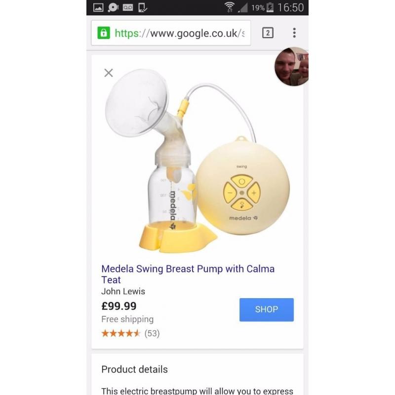 Medela electric breast pump