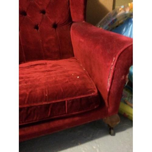 Wingback chair for upcycling