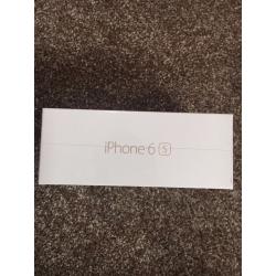 iPhone 6s 64gb Rose Gold, Brand New Sealed.