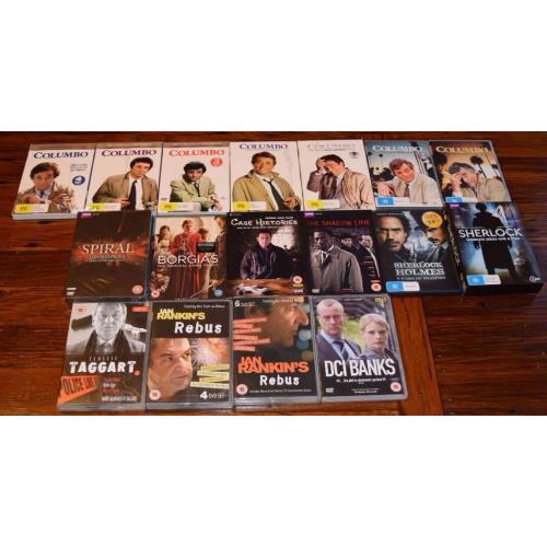 DVD pack TV crime
