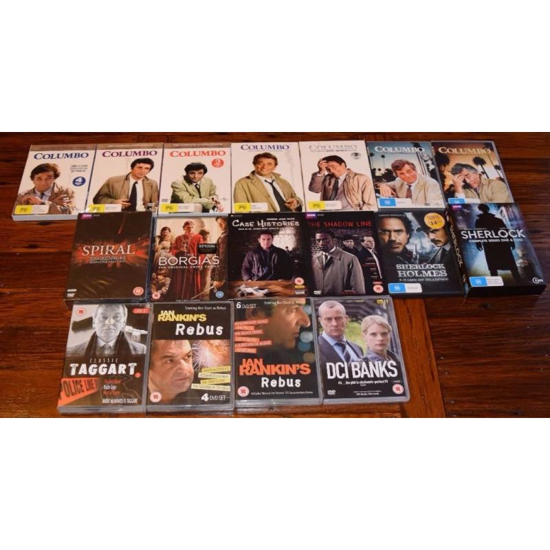 DVD pack TV crime