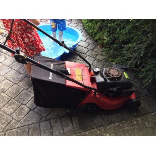 Power Devil Petrol Lawn Mower.