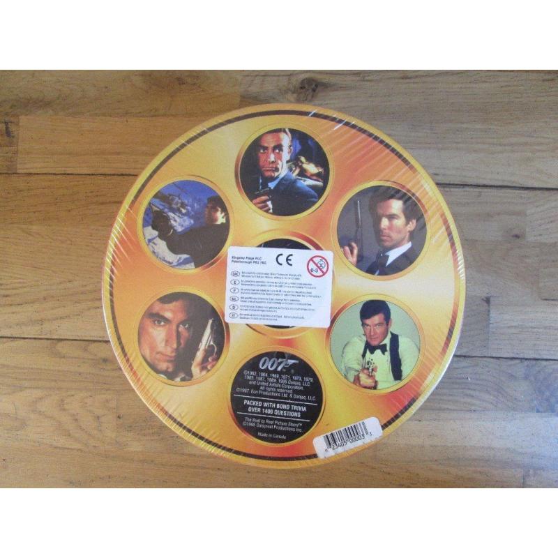 James Bond. Reel To Reel Picture Show 007 Movie Trivia Game. New and sealed by Daisyreel Productions