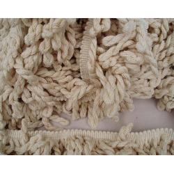 FRINGEING - CREAM HEAVY FRINGE, cotton / cotton mix, NEW. COLLECTION ONLY