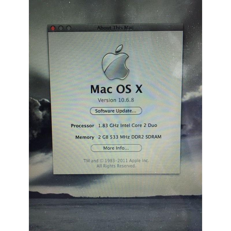 MacBook A1181 with OS X
