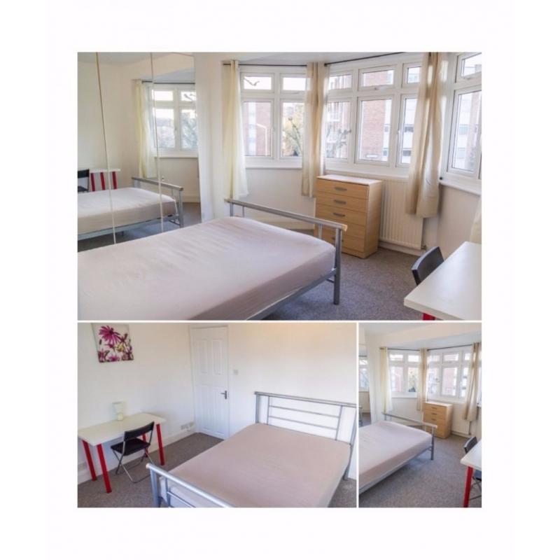 Single Bed in Spacious and Luminous Rooms in Big House Near Brent Cross Station