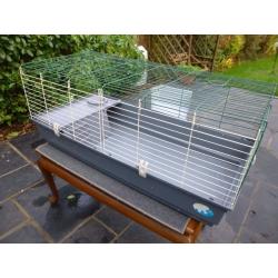 Large Indoor Cage for Guinea Pigs & Rabbits + Accessories