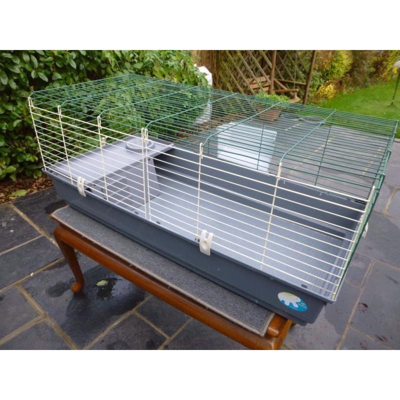 Large Indoor Cage for Guinea Pigs & Rabbits + Accessories