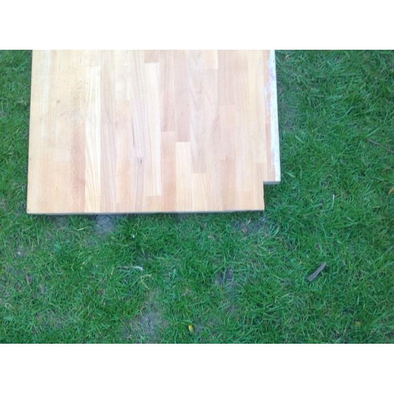 Solid wood kitchen worktops