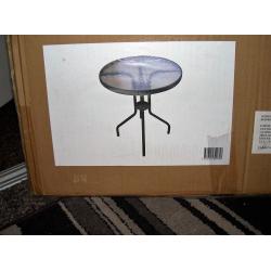 garden table new in box