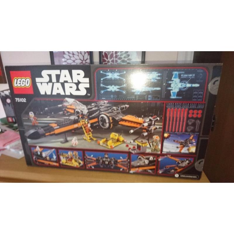 LEGO Star Wars 75102 Poe's X-Wing Fighter - brand new