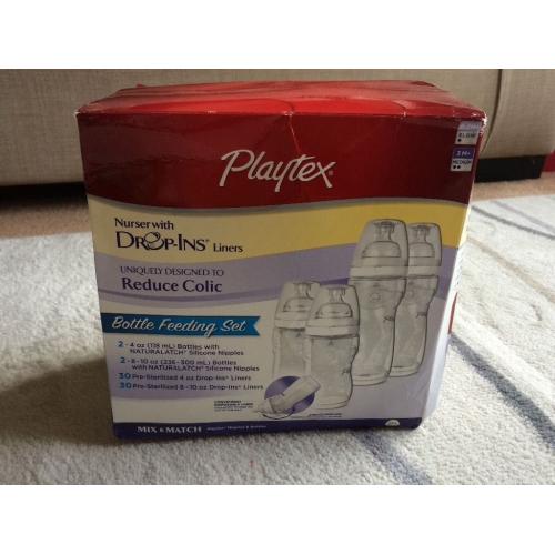 Playtex Baby Drop-Ins Nursers with Liners Bottle Feeding Gift Set